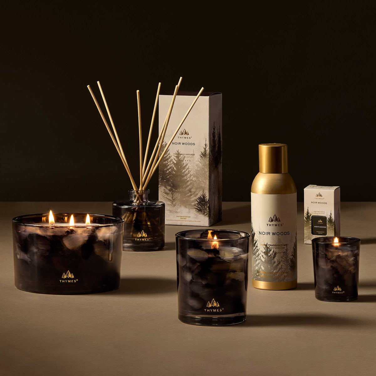 Noir Woods Petite Reed Diffuser
