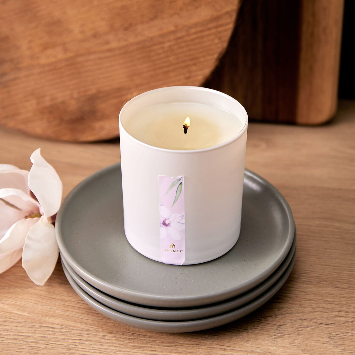 Magnolia Willow Poured Candle